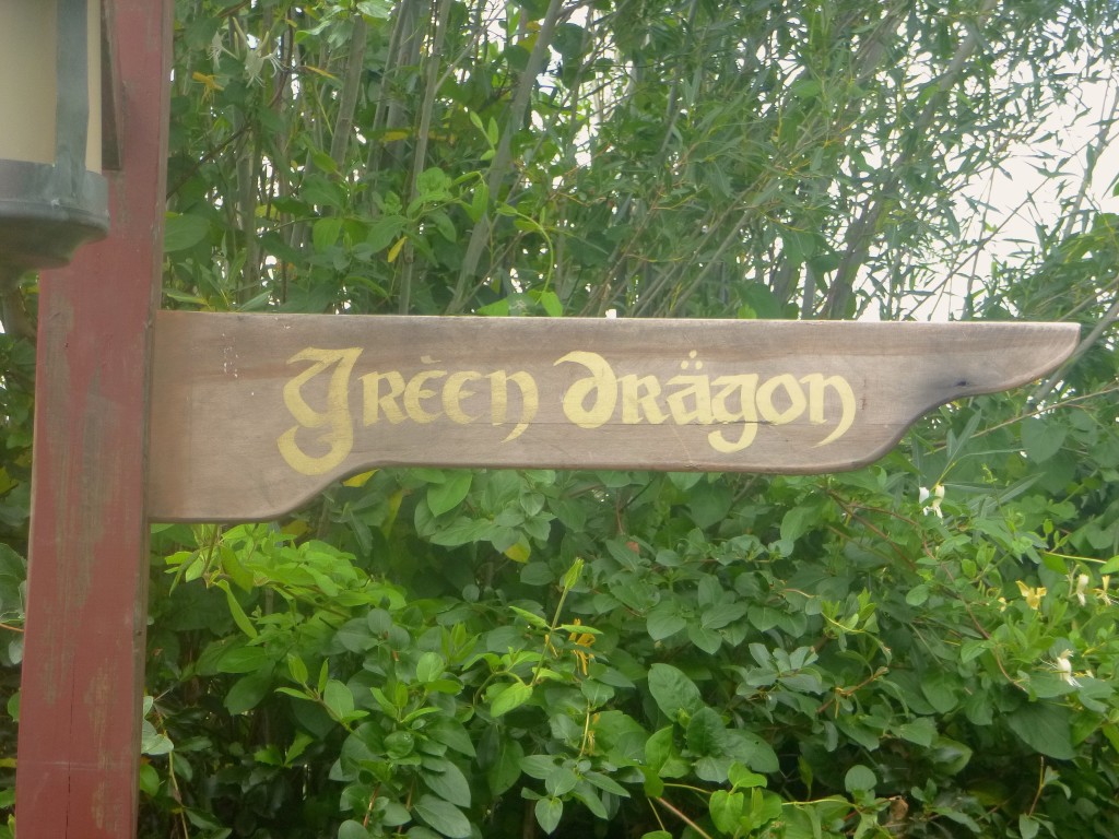 You can keep your fancy ales, you can drink 'em by the flagon, but the only brew for the brave and truuuuuue Comes from the Green Dragon!